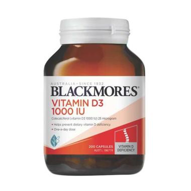 Blackmores Vitamin D3 1000IU [200 Kapsul]