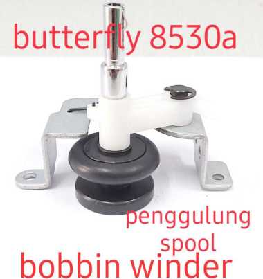 bobbin winder/penggulung benang spool mesin jahit portable butterfly jh8530a