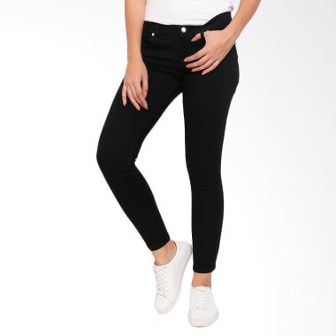 FBW Iris Pencil Skinny Celana Jeans Wanita - Hitam