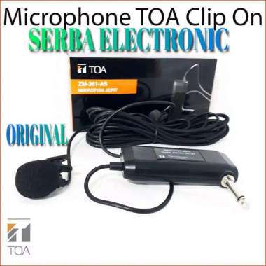 Microphone Jepit TOA ZM 361 Mic jepit Toa ZM 361 ORIGINAL