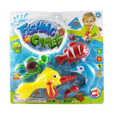 Momo 388A-1 Fishing Games Mainan Anak Multicolor