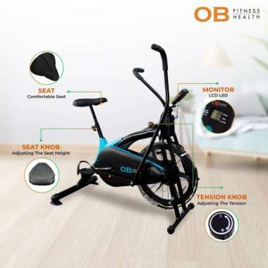 OB Fit OB-6111 New Dual Function Bike 1 biru,red