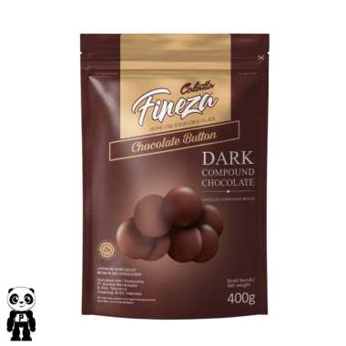 Colatta Fineza Chocolate Button Dark Chocolate Compound DCC [400 g]