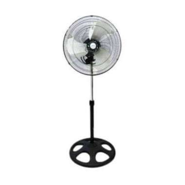 Miyako Kipas Angin Berdiri Stand Fan Tornado Baling Stainless 18 inch 18-KSB KSB hitam