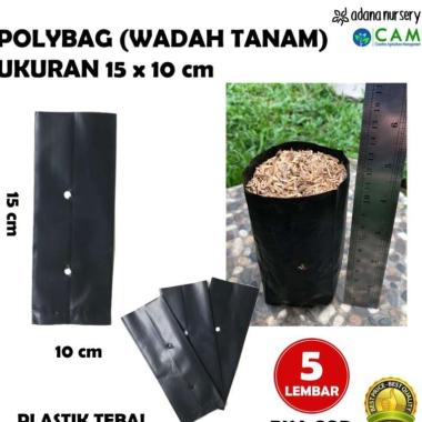Polybag Tanaman 15x10cm isi 5 pcs