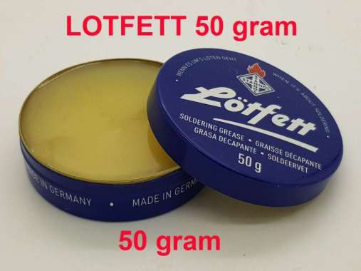 LOTFETT 50 gram pasta solder / minyak solder