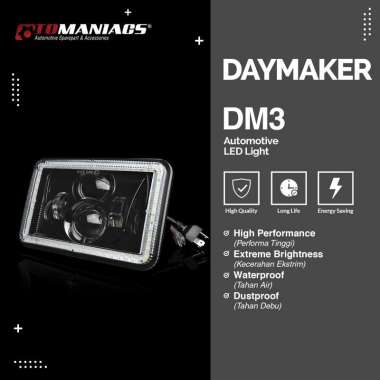 LAMPU LED DM3 DAYMAKER KOTAK 5 inch