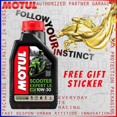 Motul Oli Motor Matic Motul Scooter Expert Le 10W30 [1 L]