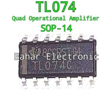 IC TL074 SMD SOP-14