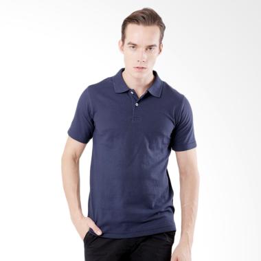 Efesu Tlv Kaos Polo Pria - Navy