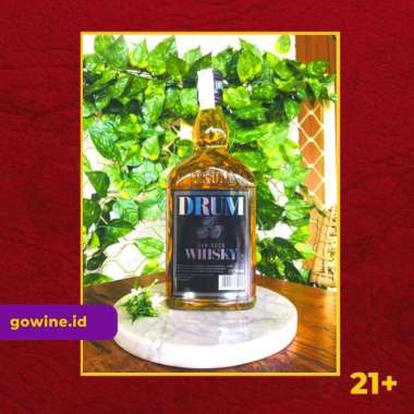 Drum Oak Aged Whiskey Whisky 700 ML (ORI & RESMI)