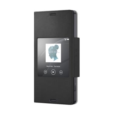 Sony Style Up Cover Casing for Xperia Z3 Compact SCR26 - Black