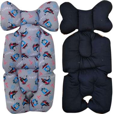 Kaos lembut SPECIAL EDITION Alas STROLLER PAD stroler Akachan kereta dorong seatpad borny K - Thomas