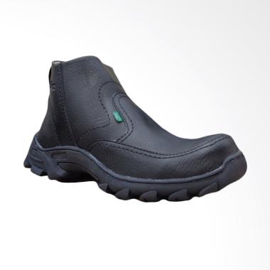 Kickers Safety Phelix Sepatu Boot Pria - Hitam