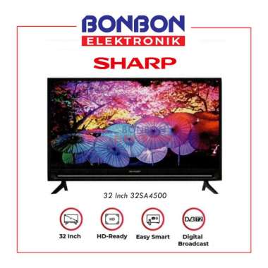 Sharp LED TV 32 Inch 32SA4500 Smart HITAM