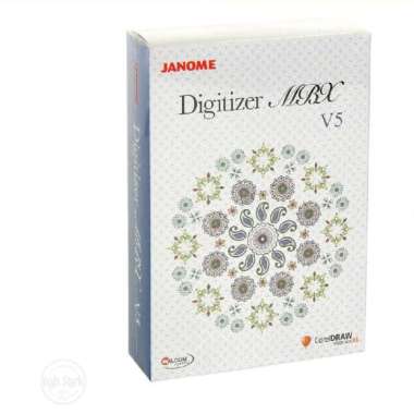 software mesin bordir komputer digitizer mbx v5 - janome by wilcom