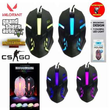 MOUSE GAMING WIRED RGB/ MOUSE GAMING LED/ MOUSE RGB/ MOUSE GAMING RGB/ RGB MOUSE/ GAMERS MOUSE/MOUSE