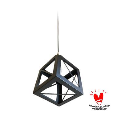 ATN LG- KUBUS2 029 Lampu Gantung Unik - Hitam