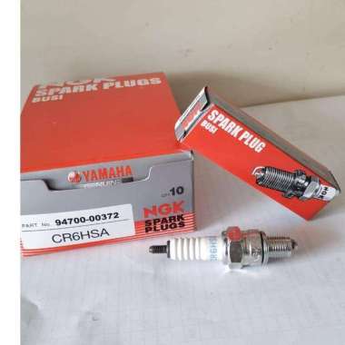 Yamaha Genuine Parts Spark Plug Busi Ngk ( Cr6Hsa ) White