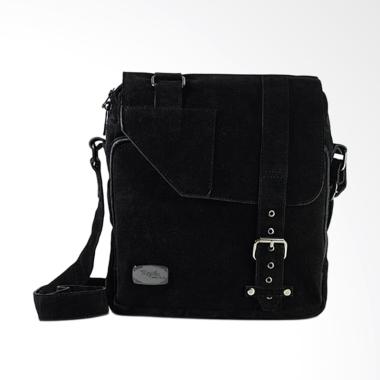 Trojika Raya Tas Selempang Pria - Black