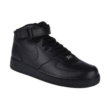 nike air force mid 1 black