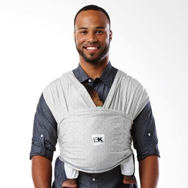 Baby K'tan Baby Carrier Original He ... ngan Bayi - Grey [Size S]