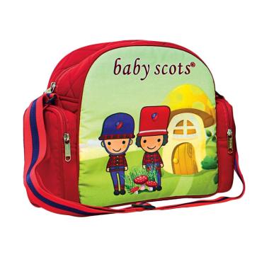 Baby Scots Medium Bag Print Tas Perlengkapan Bayi