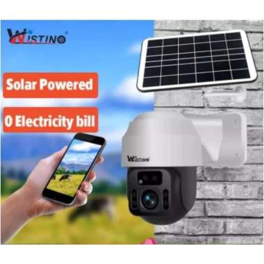CCTV WIFI cell solar Kamera Panel Surya outdoor