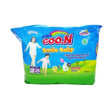harga Goon Smile Baby Pants Popok Bayi [Size XL/ 26 pcs] Blibli.com