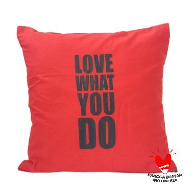 Stiletto In Style Love What You Do Cushion Cover - Red
