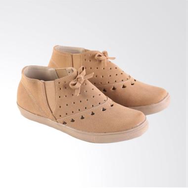 Garsel L530 Fashionable Casual Shoes Woman Synthetic - Brown