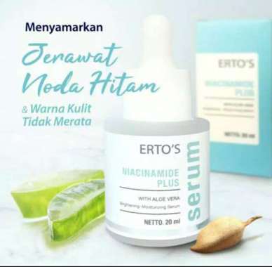 Ertos Serum Niacinamide Plus with Aloe Vera ertos