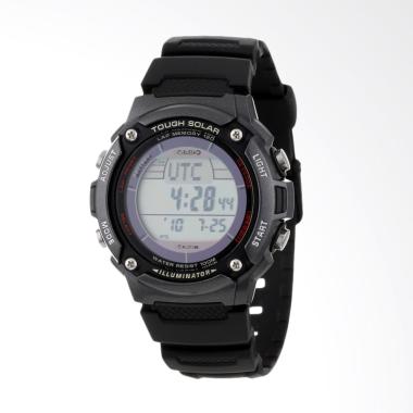Casio Men's Tough Solar Powered Mul ... Tangan Pria WS200H-1AVCF