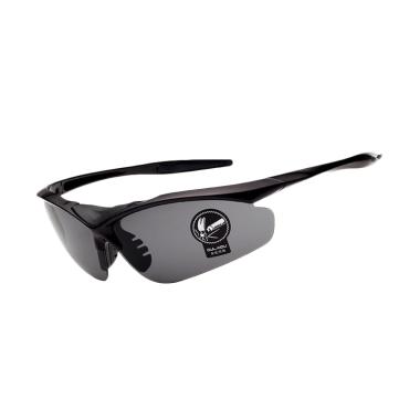 OULAIOU Lensa Mercury Kacamata Sepeda - Black Black 0091