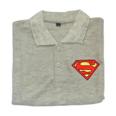 Cotton Karakter Superman Kaos Bordir Baju Anak Babyandkids