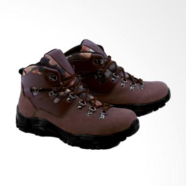 Garsel GAJ 2002 Sepatu Boots Pria - Coklat