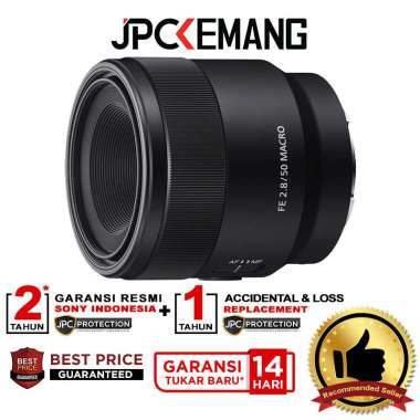 JPC KEMANG Sony FE 50mm f/2.8 Macro Lens / Lensa Sony FE 50mm f/2.8 Macro Lens / Lensa Sony FE 50mm
