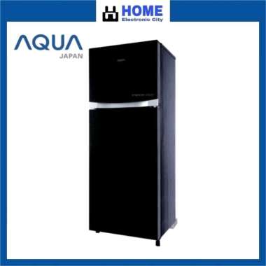 Aqua AQR-D275R Kulkas 2 Pintu [220 L] Hitam