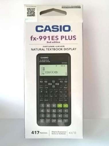 CASIO FX-991ES Plus Kalkulator Black/White