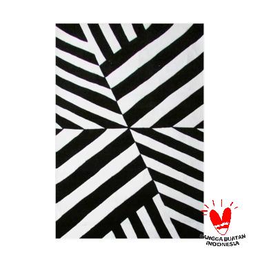 Rug House HT Diagonal BW Karpet