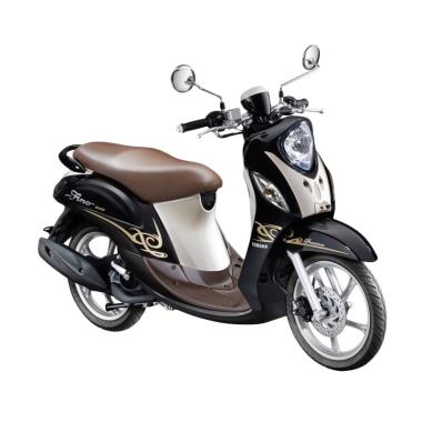 Yamaha New Fino 125 Premium FI Sepeda Motor - Black Espresso