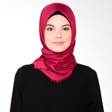 Beyola Katun Rawis Hijab Segiempat - Maroon