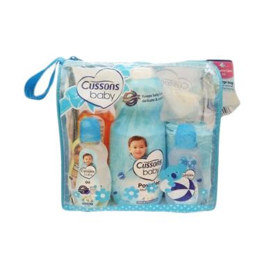 Cussons Baby Large Bag Daily Care Set Perlengkapan Bayi - Blue