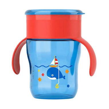 Philips Avent Grown Up Cup SCF782/20 Botol Minum 9M+ - Blue Red