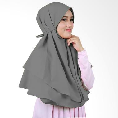 CR hijab Aisyah Kerudung- Grey