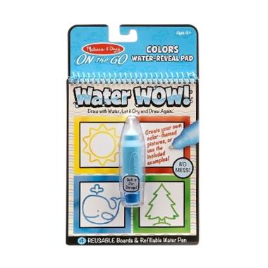Melissa & Doug Water Wow Colors & shapes water Peralatan Menggambar -