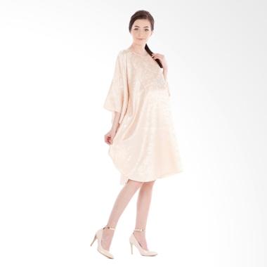 Mamibelle Fairuz Kaftan Mini Dress - Gold