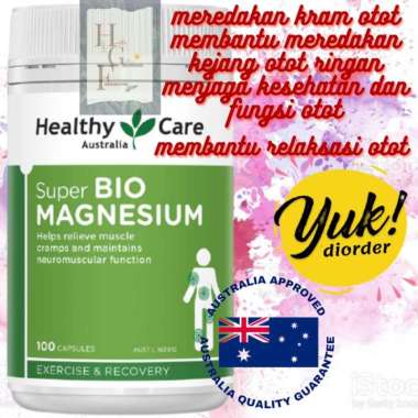 Healthy Care Super Bio Magnesium Multivitamin [100 Caps]