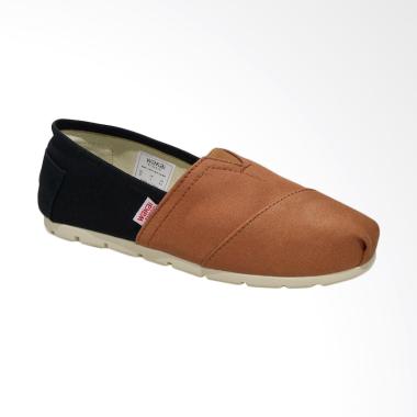 Wakai WAK-CW017BG-HAME Sepatu Unisex - Black Khaki