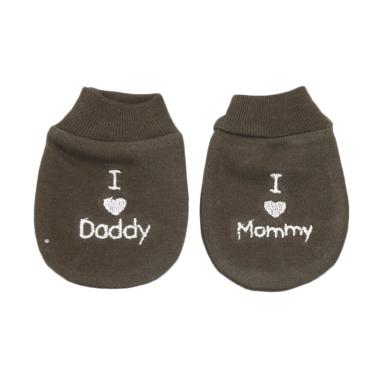 Cribcot I Love Daddy & I Love Mommy ... n Bayi - Army Green Beige